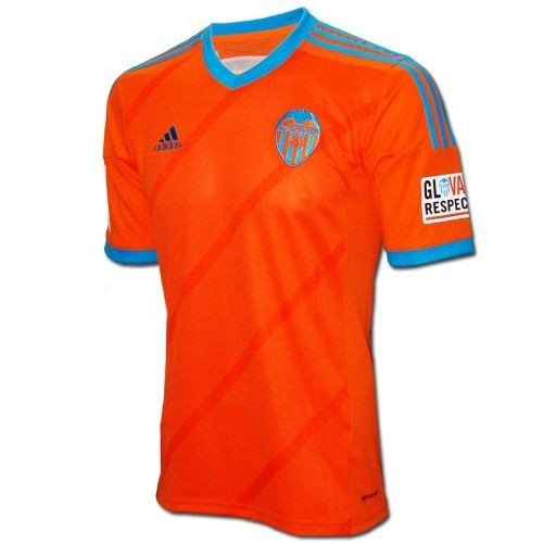 Футбольная футболка Валенсия Гостевая 2014 2015 длин. рукав 2XL(52)