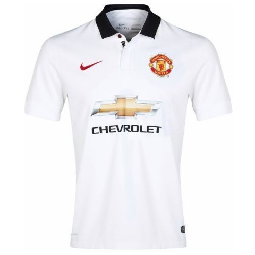Футбольная футболка Манчестер Юнайтед Гостевая 2014 2015 корот. рукав XL(50)