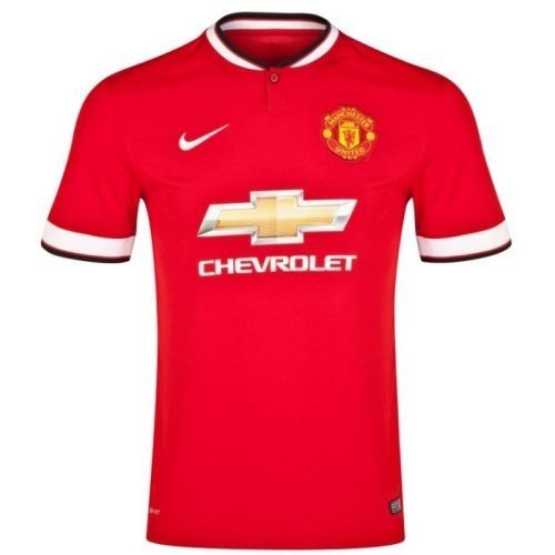 Футбольная футболка Манчестер Юнайтед Домашняя 2014 2015 корот. рукав XL(50)