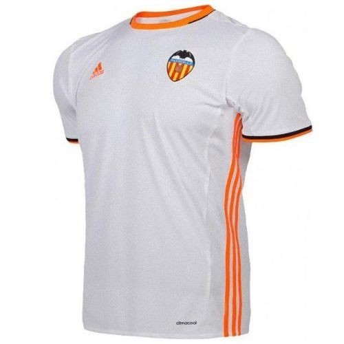 Футбольная футболка Валенсия Домашняя 2016 2017 длин. рукав M(46)