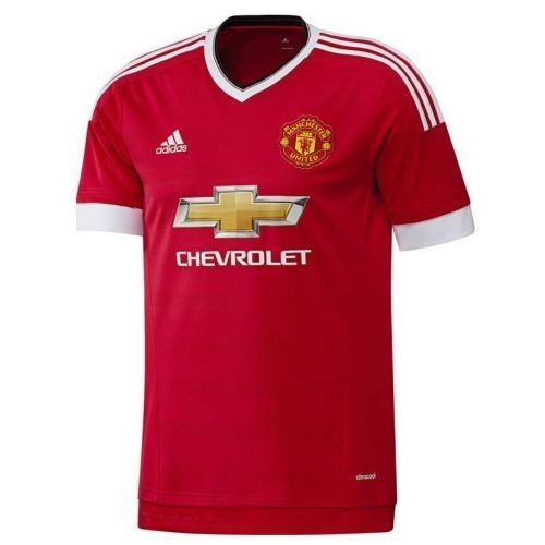 Футбольная футболка Манчестер Юнайтед Домашняя 2015 2016 корот. рукав M(46)