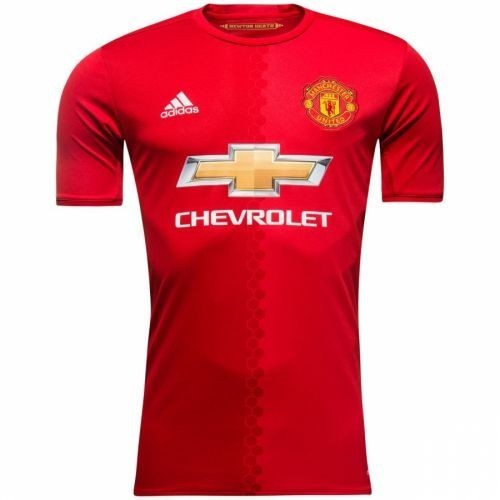 Футбольная футболка Манчестер Юнайтед Домашняя 2016 2017 корот. рукав XL(50)